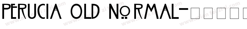 Perucia Old Normal字体转换